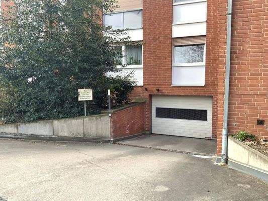 Einfahrt zur Tiefgarage