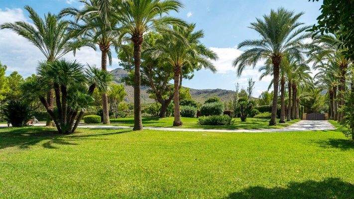 Alcudia Mallorca Villa zu verkaufen Garten BHHS-BAL-1026