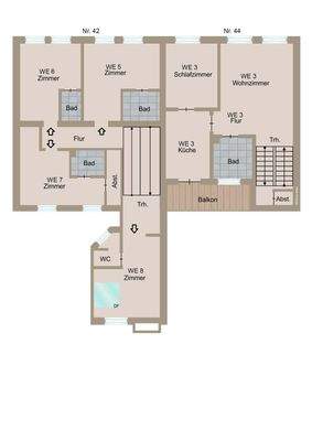 Grundriss 3. Obergeschoss