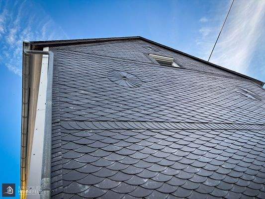 Verschieferte Fassade (Naturschiefer)