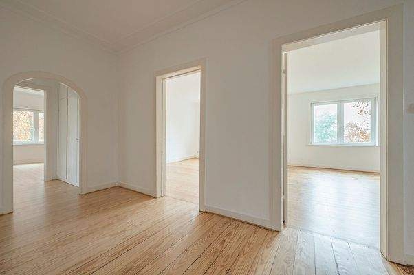 Flurbereich der Dachgeschosswohnung