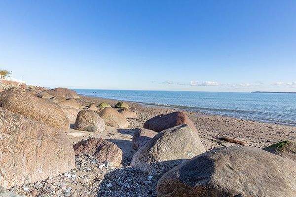 das Brodtener Steilufer vor der Tür