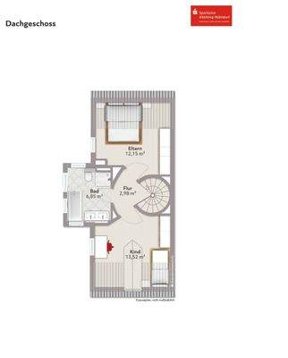 Grundriss Dachgeschoss