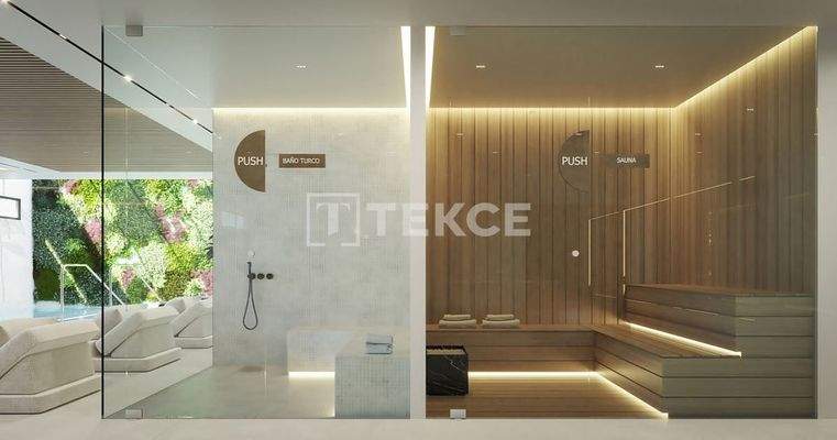 Apartments with Extensive Amenities and Pools Near Sea in Benalmádena