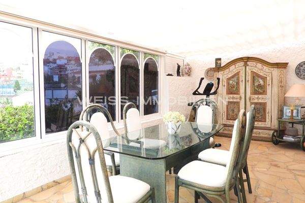 Wintergarten mit UV- und Wärmeschutz