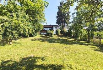 Blick vom Garten aus