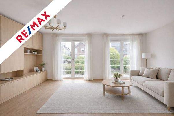 Wohnbereich Fotomontage 