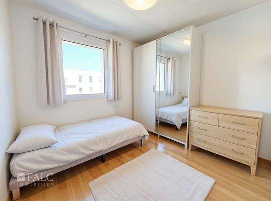 Schlafzimmer - Schlafzimmer, Skandinavisch - (KI generiert)