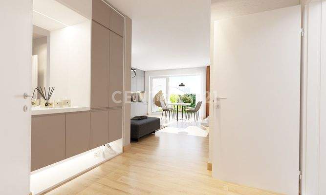 Flur & Eingang (visualisiert)