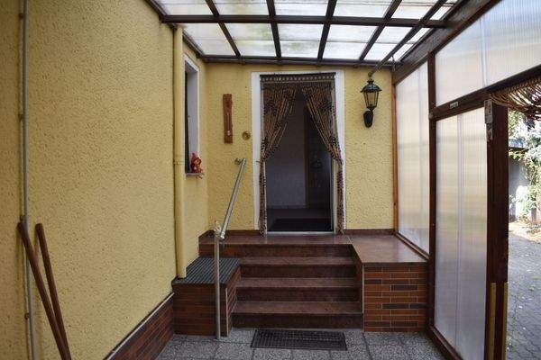 Wintergarten Eingangsbereich