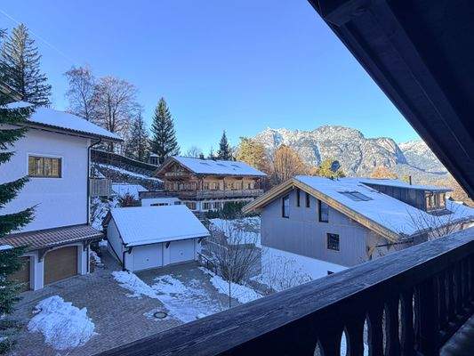 Ausblick Westbalkon (Dachgeschoss)