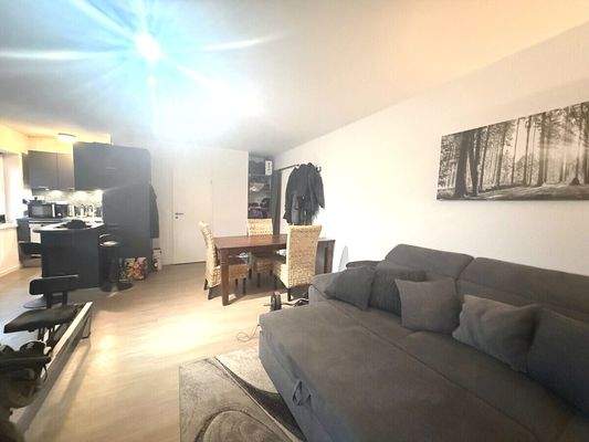 Ansicht Wohnbereich/Küche