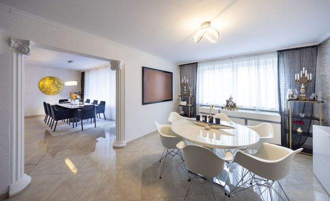 Essbereich in der Wohnküche