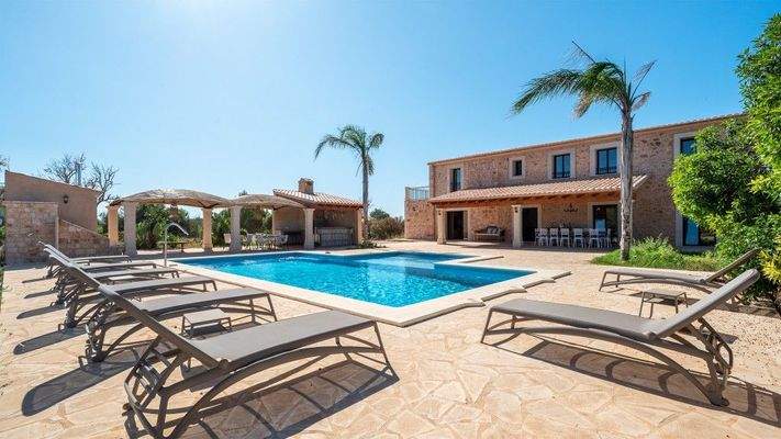 Santany Mallorca Villa zur Miete Pool 92546