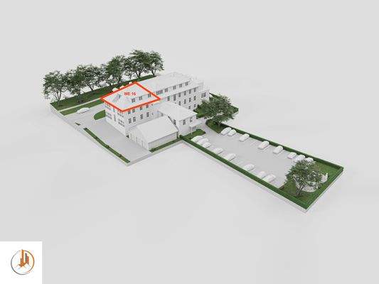 WE 16- Lageplan Modell - Süd-Ost