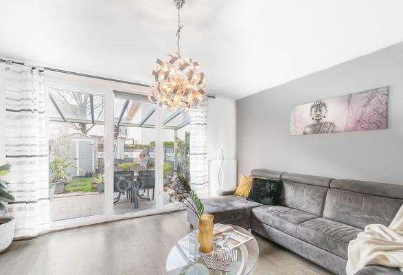 Großer Wohn- und Essbereich