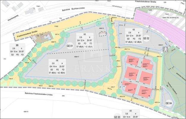 Lehrgut Priel Übersicht Grundstücke