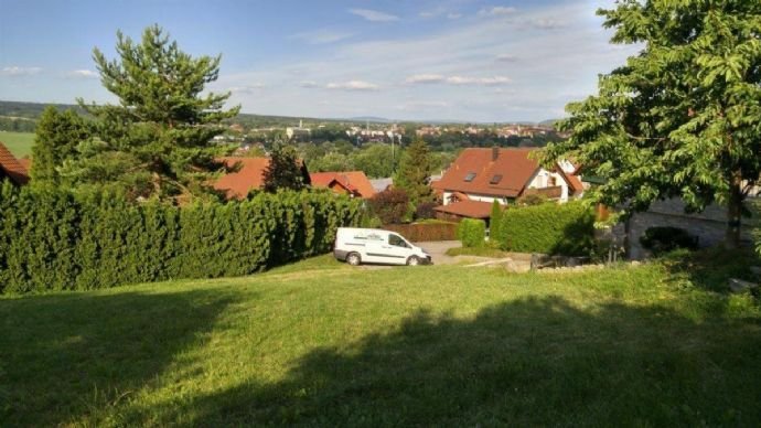 Grundstück mit Blick über Hildburghausen