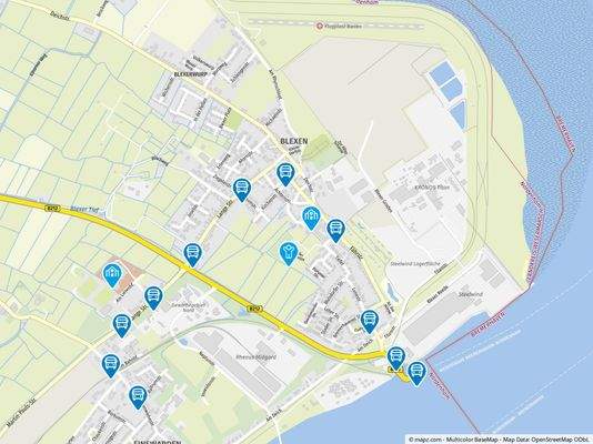 Geolyzer Kartenausschnitt