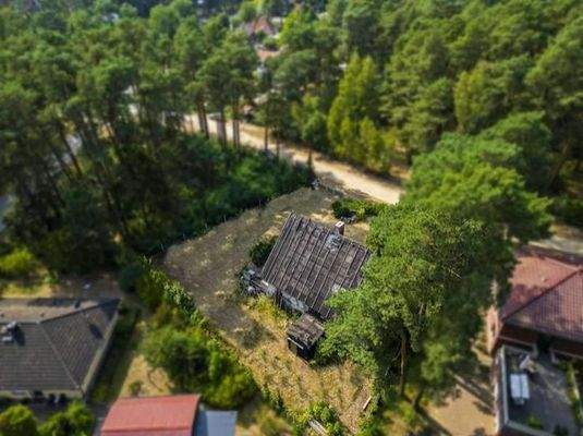 Luftbild mit Sicht auf Nachbargrundstücke