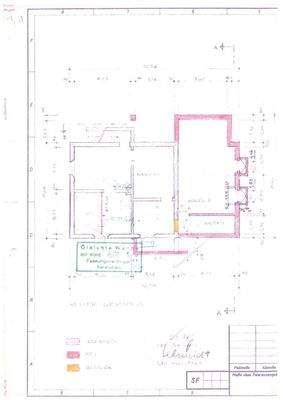 Grundrisszeichnung Kellergeschoss