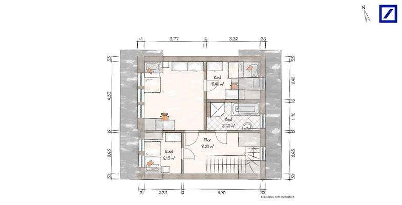 Grundriss Dachgeschoss