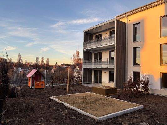 Ansicht der Außenanlagen