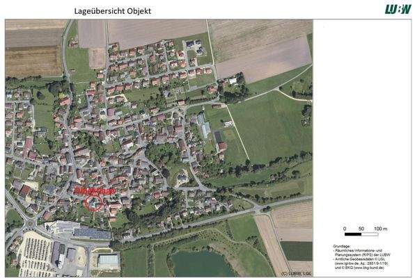 Übersicht Objektlage