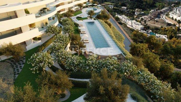 Sea View Flats with Luxury Design in Benahavis