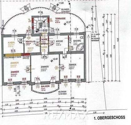 Grundriss 1. Obergeschoss