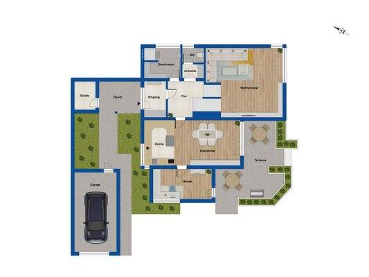 Grundriss Erdgeschoss