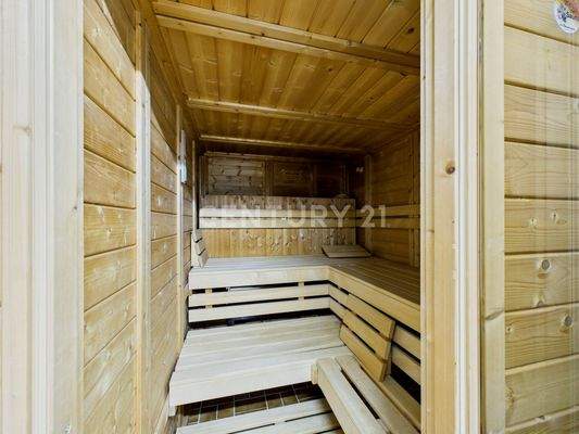 Sauna im Keller