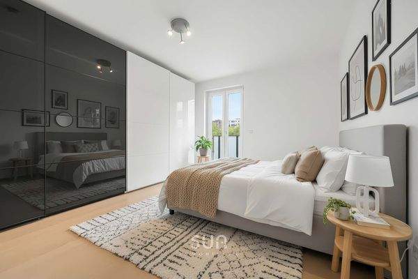 GROßZÜGIGES SCHLAFZIMMER (visualisiert)