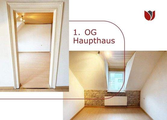 Räume 1. OG - Haupthaus