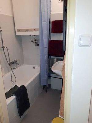 Badezimmer mit Badewanne