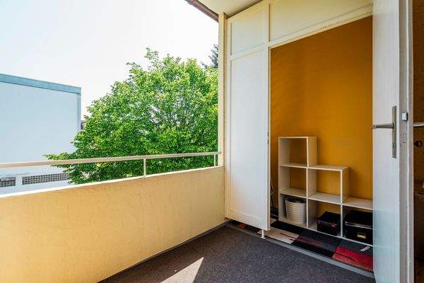 Loggia mit Abstellraum