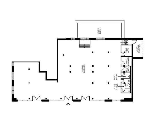 Grundriss EG, ca. 463 qm