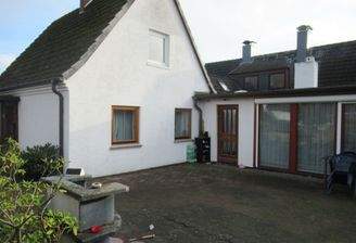 Hausansicht Eingangsbereich 