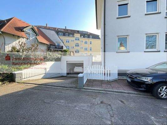 Ausfahrt Garage mit Wallbox