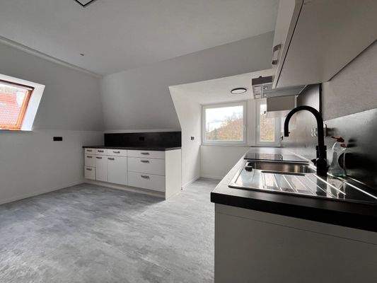 Moderne, große Küche