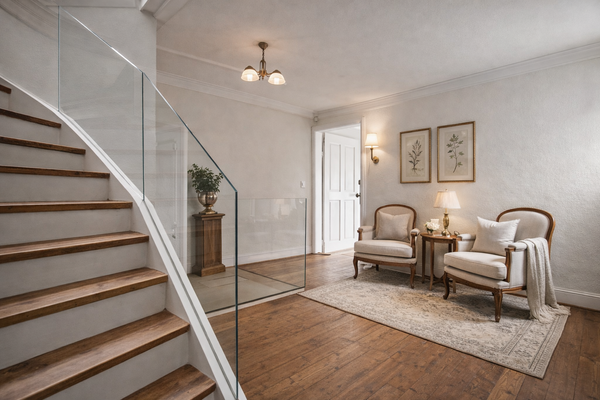 Treppenhaus - virtuell renoviert