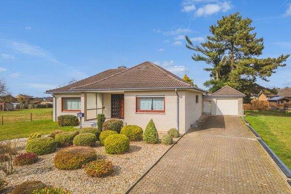 Blick in den Vorgarten