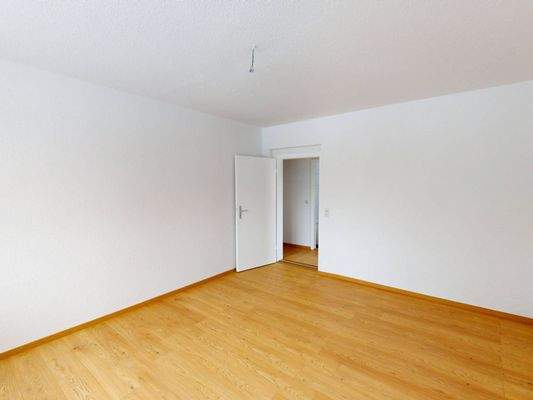 Ansicht II: Wohn- und Esszimmer