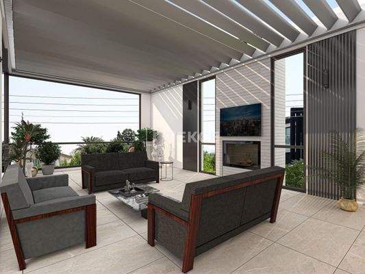 Property with Sea View and Private Pool in Northern Cyprus Girne