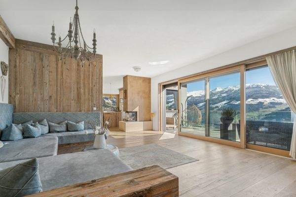 Wohnraum mit Panoramablick