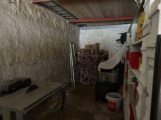 Lagerfläche in der Garage