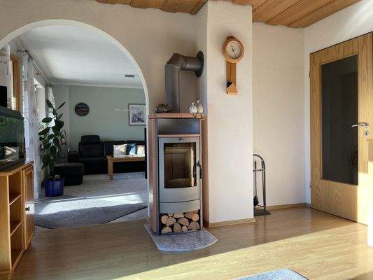 ... um den Schwedenofen