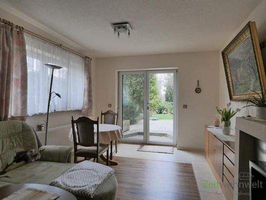 Blick zum Terrassenausgang