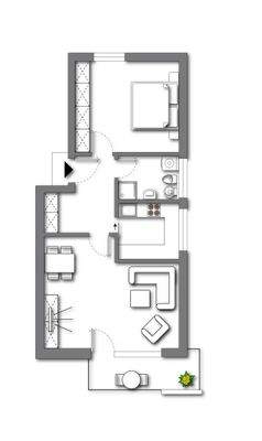 Grundriss (kein Maßstab - Details können abweichen)