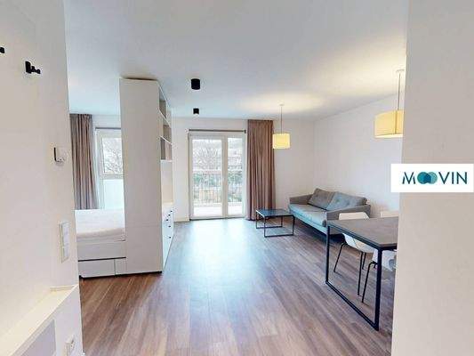 Ansicht III: Wohn-/Schlafbereich